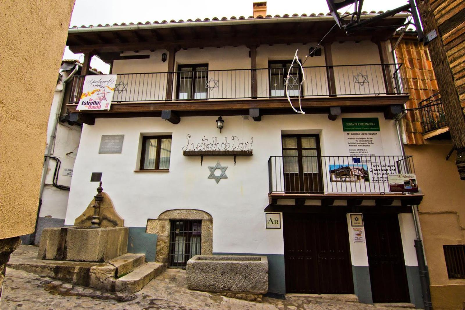 La Estrella De David, Apartamentos Rurales Hervás Dış mekan fotoğraf
